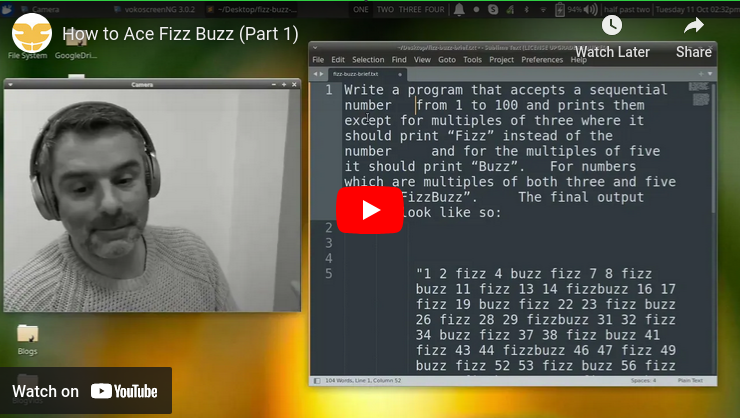 How To Ace Fizz Buzz: The Video Guide